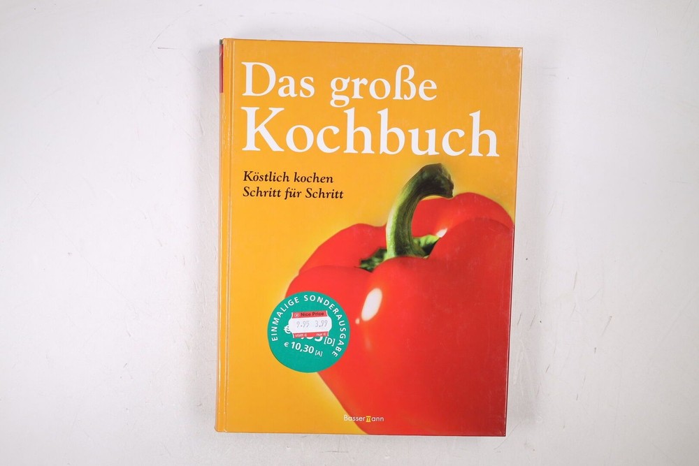 83472 Cornelia Adam DAS GROSSE KOCHBUCH köstlich kochen Schritt für Schritt HC