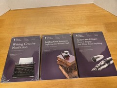The Great Courses Set Of 3 Writing Creative Nonfiction Sentences Fiction Tips