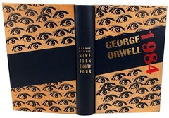 GEORGE ORWELL – 1984 (NINETEEN EIGHTY-FOUR) premium leather binding