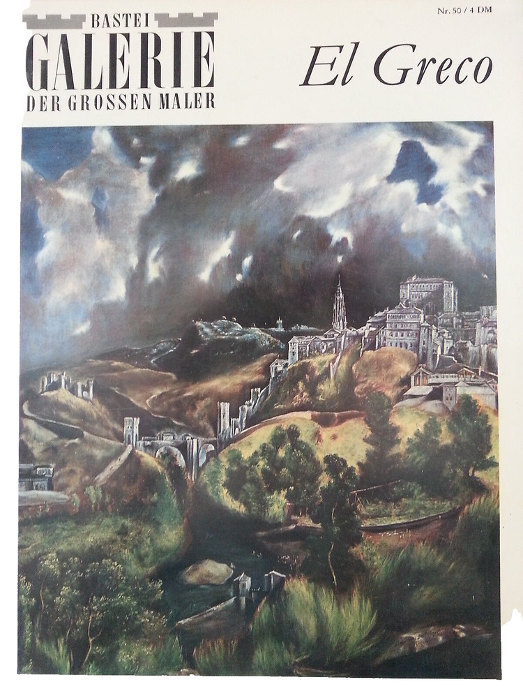 Bastei Galerie Der Grossen Maler EL GBRECO No 50 Art Book / Vintage 1964