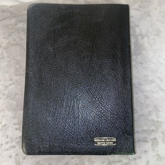 NKJV Thompson Chain Reference Bible Black Bonded Leather Red Letter Edition 1997
