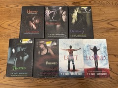 A House of Night Series 7 Book Lot Hardcover PC Kristin Cast Books Novels