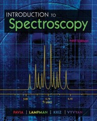 Introduction to Spectroscopy by Pavia, Donald L., Lampman, Gary M., Kriz, Georg