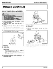 KUBOTA Z724X Z726X Zero Turn Operators Manual, BIND – FRONT & BACK – XL FOLDOUTS