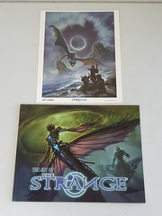 Art of The Strange RPG Monte Cook Games 2017 Book + Matt Stawicki 8×10 Signed