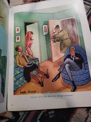 VTG Playboy Cartoon Album 5 1972 Hugh Hefner First Edition Adult Content Book