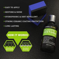 Professional Plastic Restoration – Non Greasy Formula