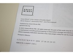 Eureka Math² Squared Grade 1 Module 4 Teacher Book – Weight: 25 oz.