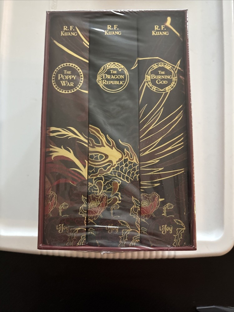 R.F. Kuang Poppy War Box Crate Litjoy Sealed