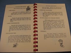 Vintage 1991 Kris Kringle’s Candy Cookbook Grandma Kate Hawaii 71 Pages