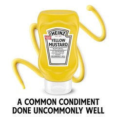 Heinz Yellow Mustard, 8 oz Bottle 8 Ounce (Pack of 1)