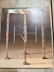 Restoration Hardware RH Interiors Fall 2025 Furniture Catalog Magazine 600 Pages