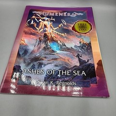 Numenera: Ashes of the Sea Free RPG Day 2018 Monte Cook Games Softcover Book