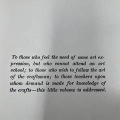 The Art Crafts for Beginners by Frank Sanford (c1905) Pub The Century Co 1913