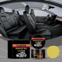 Advanced Plastic Restorer Paste for Cars – 3.5oz Scratch Repair & Cleaner, Lo…