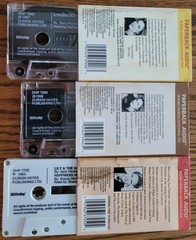 Vintage Paperback Audio Cassette Lot Sara Paretsky Sharyn McCrumb Mystery Tapes