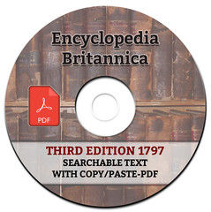 ENCYCLOPEDIA BRITANNICA-THIRD 3RD EDITION 1797-All Volumes-Reference Books-DVD