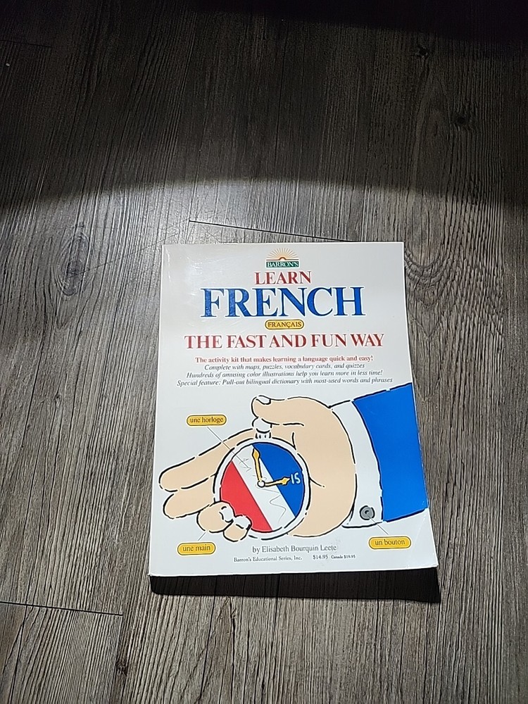 Fun Way Ser.: Learning French the Fast and Fun Way by Elisabeth Leete (1985,…