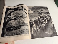 Life Magazine Lot of 8; 1942-44: Admiral Nimitz, B-29’s, Infantry, Chinese +