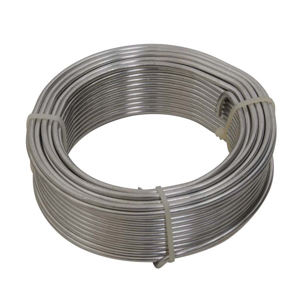 Bonsai Safety 3 Bonsai Aluminum Wire 7.1 oz (200 g) Roll White 0.1 inch