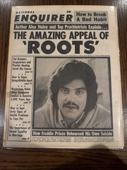 National Enquirer Feb 22 1977 Freddie Prinze!! Bagged And Boarded!!