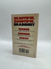 The October Country by Ray Bradbury 1972 Illustrated Horror Del Rey Ballantine