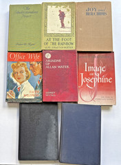 Vintage 1910s-1940s Romance Classic Drama Hardcover Book Lot Set of 8