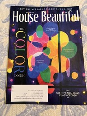 *HOUSE BEAUTIFUL MAGAZINE*MAY/JUNE 2026*