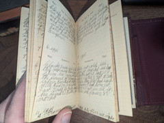 1902 Signed Woman’s Diary Jan 1 through Dec 31 Mattie Whitmer Pennsylvania