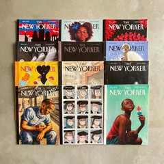 12 New Yorker Magazine 2020 Issues • No Subscription Labels
