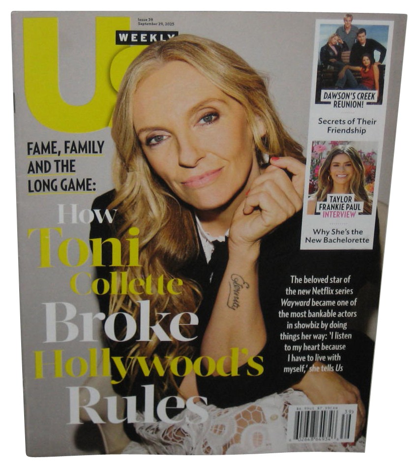 Us Weekly September 29 2025 Magazine Book Issue 39 – (Toni Collette Cover)