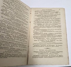 Rare 1808 Longman Book & Publications Catalog 36 Pages Paternoster Row London