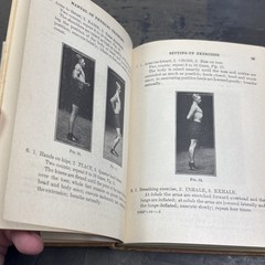 Antique Physical Training for Use in the US Army 1914 Named Book WWI