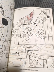 Scooby-Doo Paint With Water Book One Page Slightly Used Scoobys Fantastic World