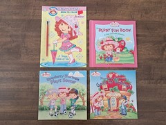Early 2000s Strawberry Shortcake Book Lot