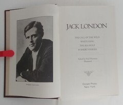 Jack London Collection *LEATHER BOUND HARDCOVER BOOK* Dorset Press NICE [1995]