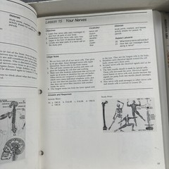 Nystrom Science Body Systems Skeletal Muscular Curriculum Homeschool Vintage