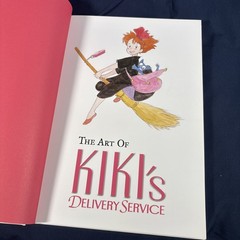 The Art of Kiki’s Delivery Service Hayao Miyazaki Hardcover Excellent Art Book