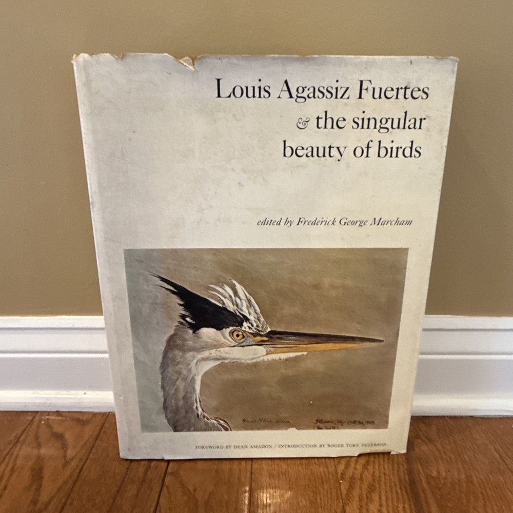 Louis Agassiz Fuertes & the Singular Beauty of Birds (1971, 1st Edition)