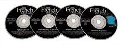 Learn to Speak French Language (4 Audio CD Set w/Phrasebook) listen in your car