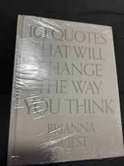 101 Quotes That Will Change The Way You Think by Brianna Wiest new sealed