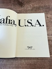 Mafia, USA by Nicholas Gage 1972 Hardcover, First Edition, with Dust Jacket VG