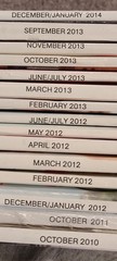 Teen Vogue Fashion Model Y2K Music Runway Magazine Lot Girls catalog Ad 2012
