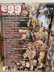 egg Vol.14 + 15 2026 Gyaru Gal Kawaii Japanese Fashion Makeup Magazine 2Bk Set