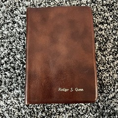 Brown Leather LDS Scripture Set – Holy Bible Book Of Mormon D&C Tabbed 5.25×7.5”