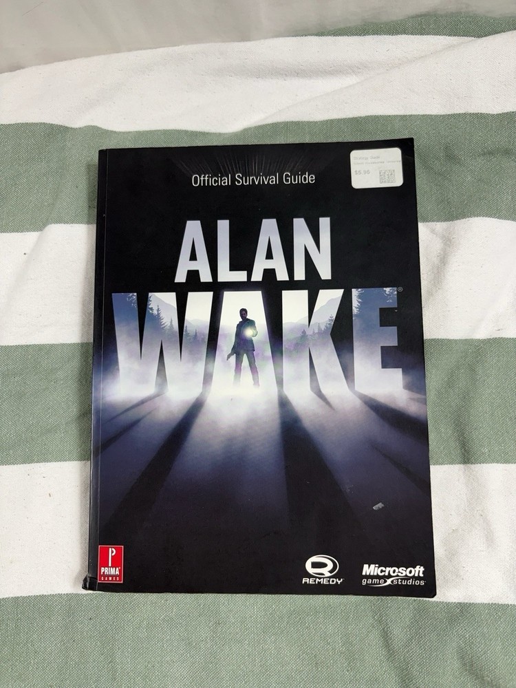 Alan Wake Official Survival Guide Prima Games Microsoft Xbox 360 Book
