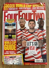 2026 SOCCER WORLD CUP GUIDE Special Edition Magazine FOUR FOUR TWO Extras CHART