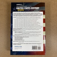 AMSCO AP United States History CLASSIC EDITION 2026 FREE PRIORITY SHIP