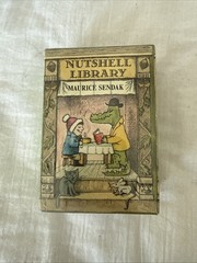 Vintage Nutshell Library by Maurice Sendak/ Happer and Row 1962 (4 Mini Books)