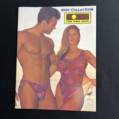 Vintage Swimsuit Lingerie Catalog Solar 1995 Summer Fashion Catalog 30 Pages